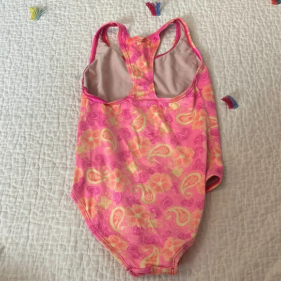 Vintage Speedo pink one piece bathing suit girls size 10 - Picture 4 of 6